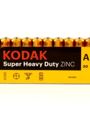 Батарейки Kodak Super Heavy Duty ZINK ААА R03 мини пальчиковые...