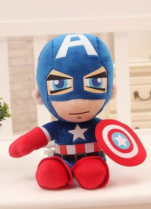 Мягкая игрушка супергерои Марвел "Капитан Америка"