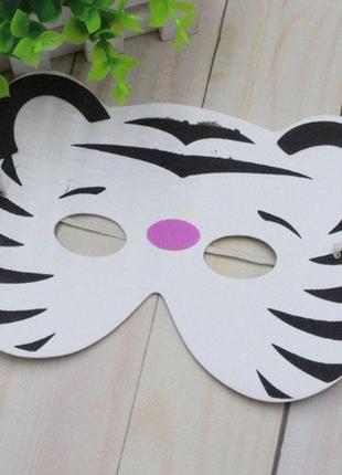 Детская маска "тигр" - размер маски 13*19см