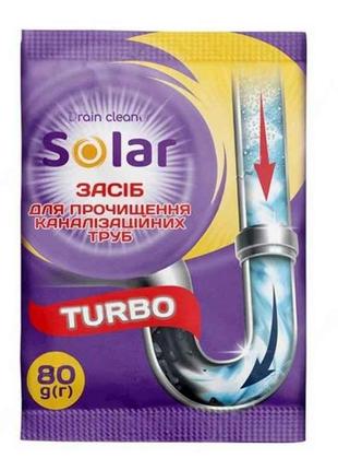 Гранули для труб 80 г ТМ SOLAR