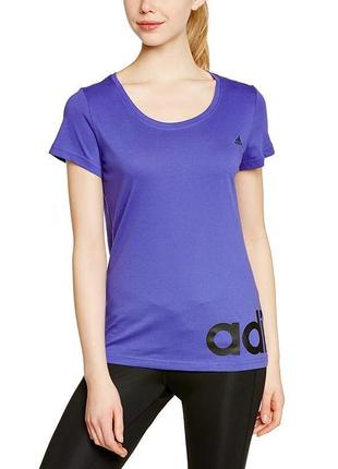 Женская футболка adidas sport essentials climalite, 💯 оригинал...
