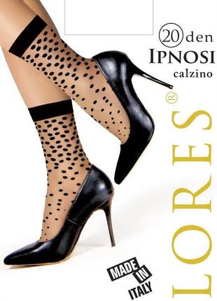 Модні жіночі шкарпетки lores "ipnosi" 20 den