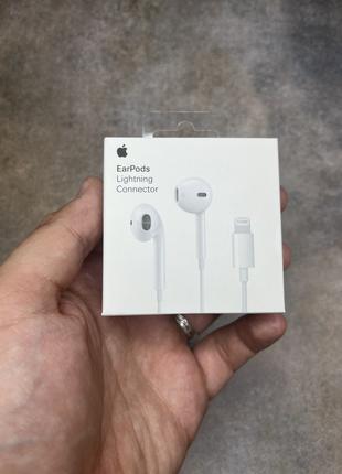 Наушники Apple EarPods with Mic Lightning Original OEM для iPhone