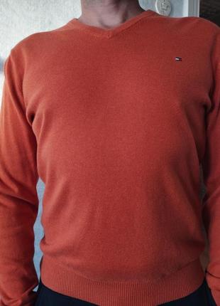 Оригинальный мужской свитер фирмы tommy hilfiger