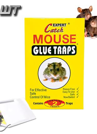 Комплект клеевая мышеловка 3 шт Catch Expert - Mouse glue trap...