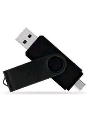 Флешка Jaster 128Gb ГБ black OTG USB - Type-c Flash Drive