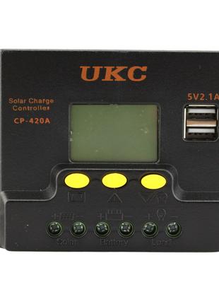 Контроллер заряда солнечный CP- 420A 20A