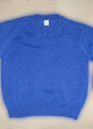 Кофта пуловер светер для мальчика классический фирменный