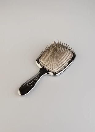 Щітка для волосся із дзеркальцем сріблястий JANEKE 1830 HAIRBR...