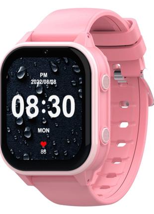 Розумний годинник з відеодзвінком Wonlex KT19 PRO 8GB Pink (SB...