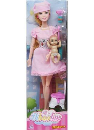 Лялька типу Барбі у рожевій сукні [tsi217900-ТSІ]