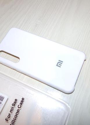 Чехол силикон Silicone case Xiaomi 9 SE