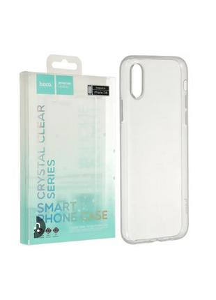 Чехол силикон Silicone case Crystal Series Hoco iPhone XS Max ...