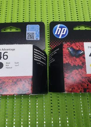 Картридж HP 46 Black (CZ637AE) HP 46 Color CZ638AE КОМПЛЕКТ