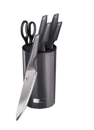 Набор ножей из 7 предметов Berlinger Haus Metallic Line Carbon...
