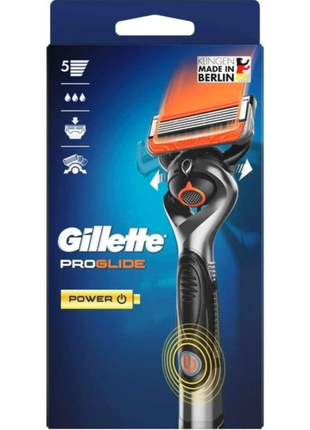 Станок для бритья мужской Бритва Gillette ProGlide Power NEW