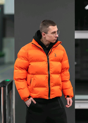 Зимня чоловіча куртка Пушка Огонь Homie 2.0 помаранчевий