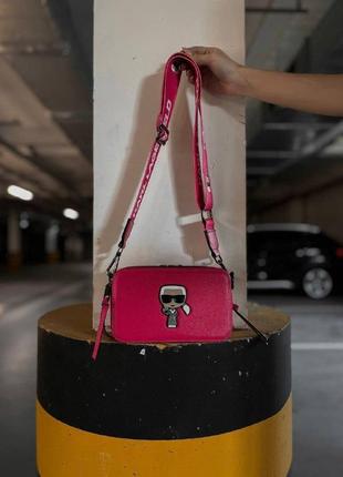 Жіноча сумка з екошкіри karl lagerfeld  на плече сумочка жіноч...