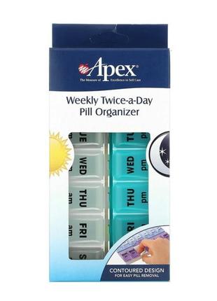 Apex контейнер для планирования недельного приема лекарственны...