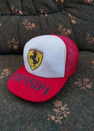 Кепка ( тракер) scuderia ferrari (puma ferrari)