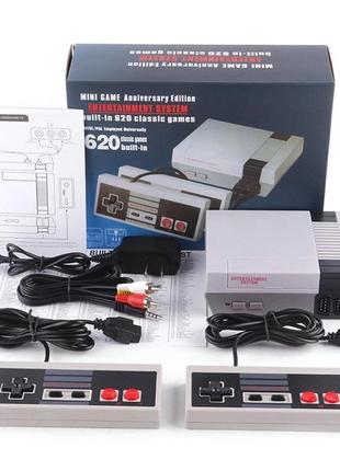Игровая приставка GAME NES 620 / 7724 два джойстика 620 встрое...