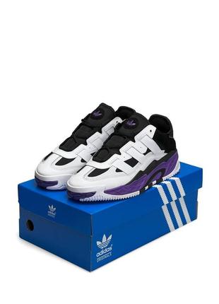 Мужские кроссовки adidas niteball white violet m