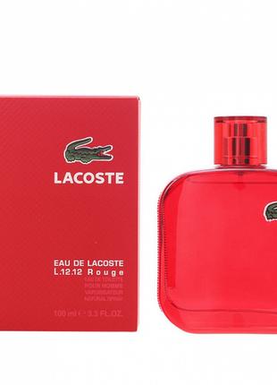 Туалетная вода Lacoste Eau De L.12.12 Rouge ОАЭ 100 мл. Лакост...