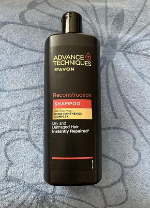 Шампунь для волосся ейвон avon «відновлення», 400 мл