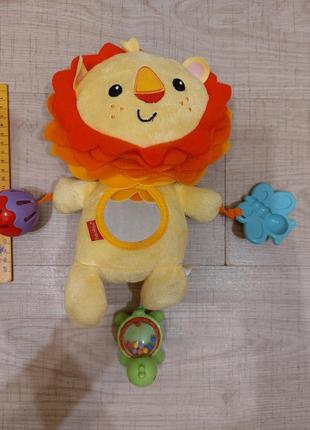 Іграшка для малюка лева fisher price
