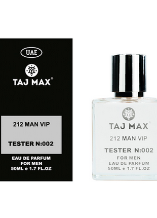 TAJMAX 212 MAN VIP 50ml 002 Парфумована вода для чоловіків Тестер