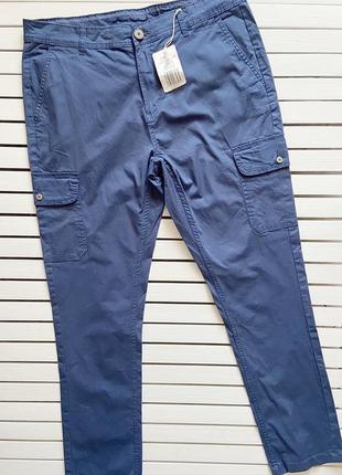 Коттоновые брюки с карманами watson's (германия), размер xxl
