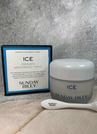 Увлажняющий крем для лица sunday riley ice ceramide moisturizi...