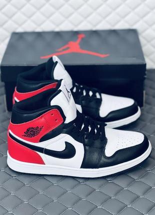 Кроссовки мужские nike air retro jordan 1 кроссовки найк ретро...