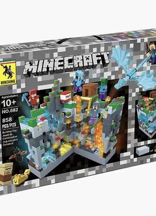 Конструктор lego minecraft 858 деталей