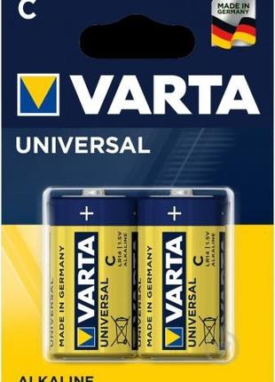 Батарейка VARTA UNIVERSAL Alkaline C/LR14 (2шт)