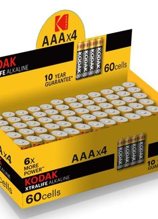 Батарейка KODAK XtraLife Alkaline AAA/LR (60шт)