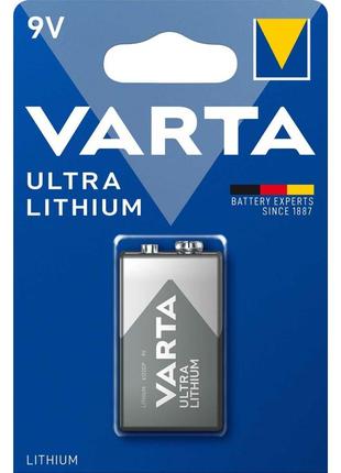 Батарейка VARTA Ultra Lithium 9V