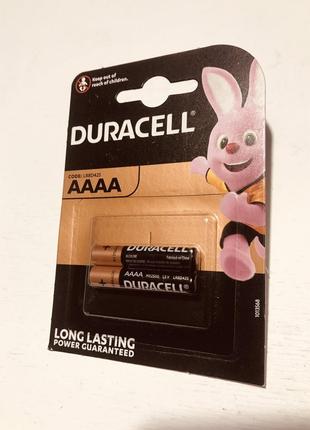 Батарейка DURACELL AAAA, LR8, MX2500 (2шт)