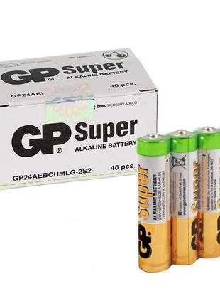 Батарейка GP Super Alcaline AAA/LR03 (40шт)