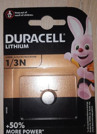 Дисковая батарейка DURACELL Lithium 3V CR1/3N / 2L76