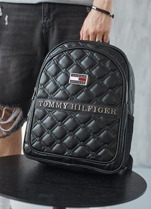 Рюкзак классический городской tommy hilfiger черный