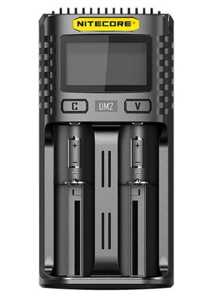 Универсальное зарядное устройство Nitecore Digicharger UM2