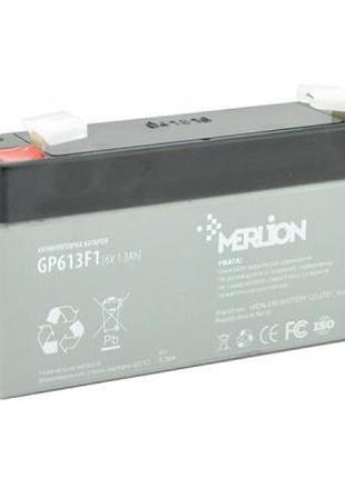 Аккумулятор Merlion 6V 1.3Ah GP613F1