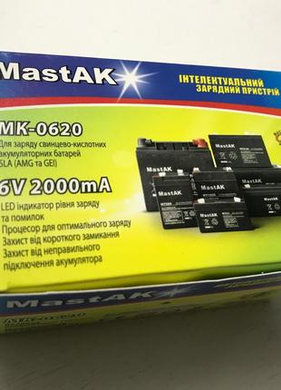 Зарядное устройство для свинцовых аккумуляторов MastAK MK-0620...