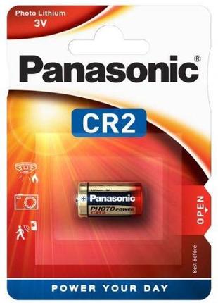 Батарейка Panasonic Lithium 3V CR2