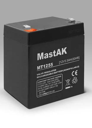Аккумулятор MastAK MT1255 12V 5.5Ah