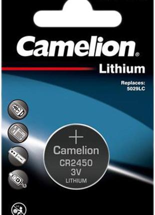 Дисковая батарейка CAMELION Lithium Cell 3V CR2450