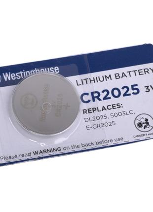 Батарейка Westinghouse Lithium 3V CR2025