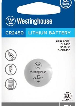 Батарейка Westinghouse Lithium 3V CR2450