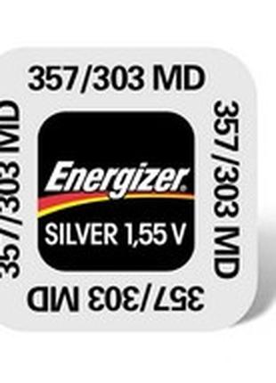 Батарейка ENERGIZER Silver Oxide V357/V303 SR44W/SR44 (AG13)